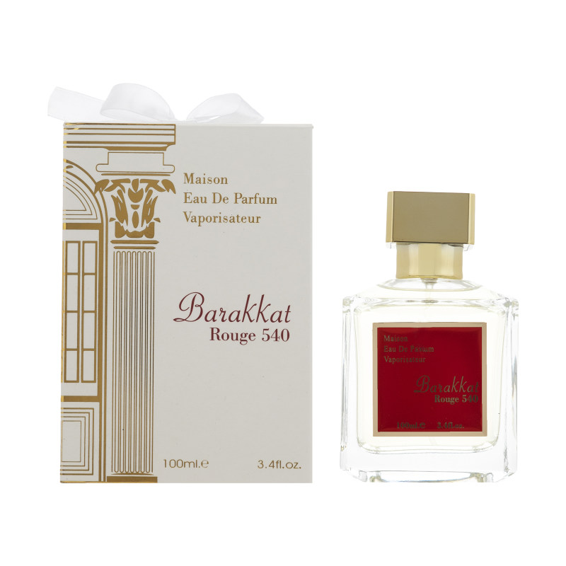 عطر زنانه مردانه فراگرنس ورد باکارات رژ Barakkat Rouge 540 حجم ۱۰۰ میل