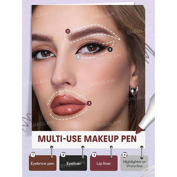 قلم ۴ کاره شیگلم مدل The Everywhere 4 in 1 Pen Multicolor — 4