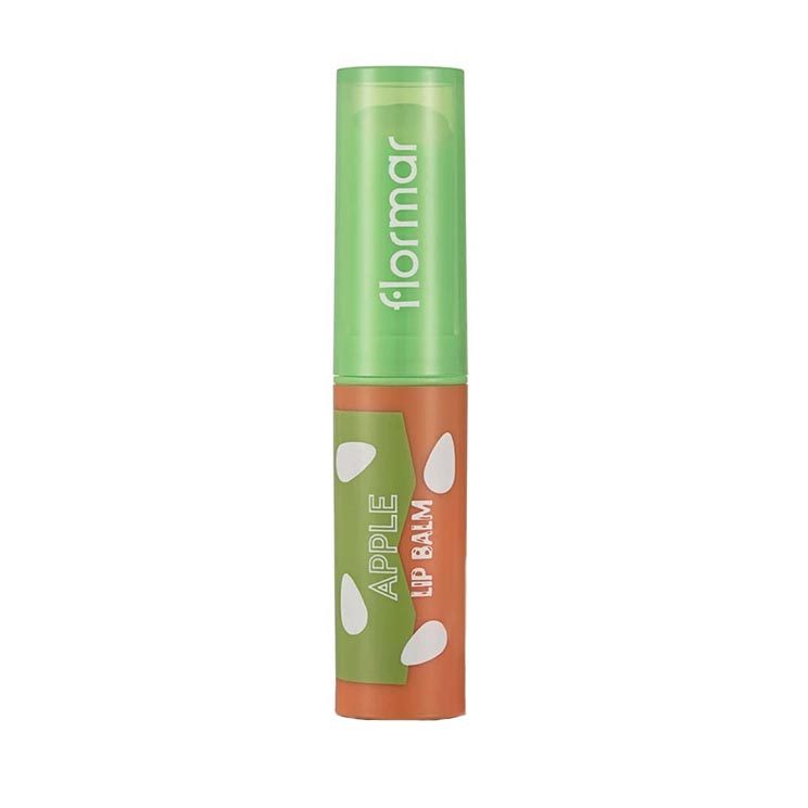 بالم لب سیب فلورمار مدل آبرسان و خوش‌عطر | Flormar Apple Lip Balm