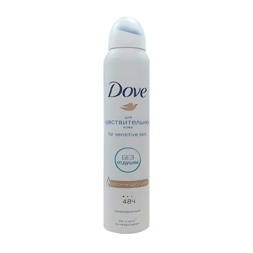 اسپری ضد تعریق زنانه for sensitive skin داو حجم 200 میل