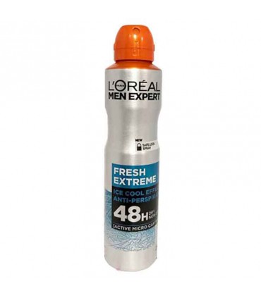 اسپری ضد تعریق مردانه لورال سری MEN EXPERT مدل FRESH EXTREME حجم ۲۵۰ میلی لیتر