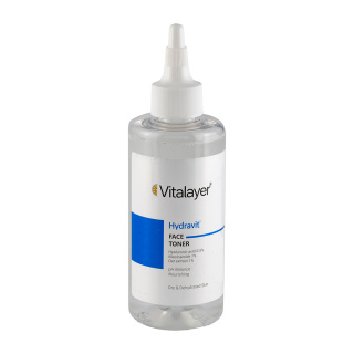 تونر صورت ویتالیر مدل هیدراویت مناسب پوست خشک و دهیدراته حجم 200 میلی‌لیتر | Vitalayer Hydravit Toner For Dry & Dehydrated Skin 200ml