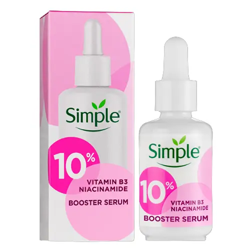 سرم نیاسینامید ۱۰٪ سیمپل مناسب انواع پوست | Simple 10% Niacinamide Booster Serum