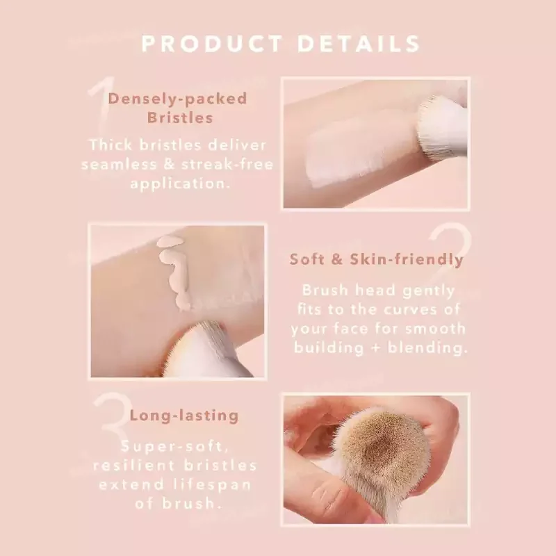 براش کرم پودر شیگلم مدل Skinfinite — 4