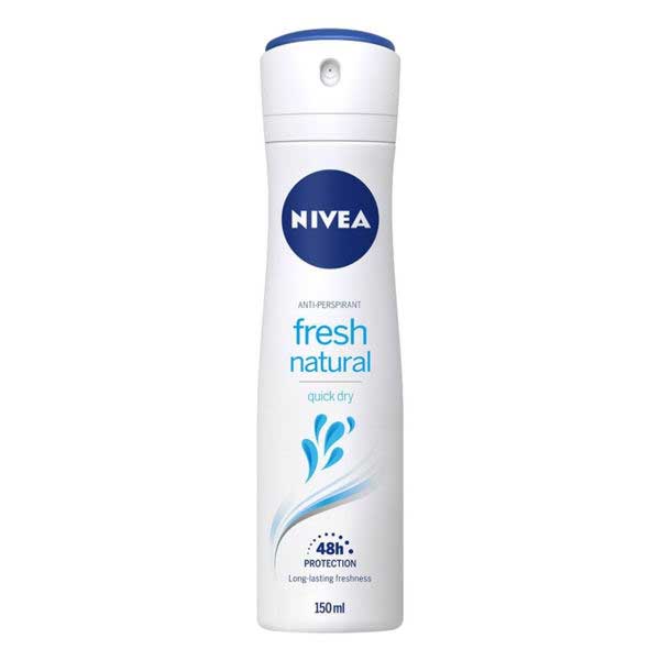 اسپری ضد تعریق زنانه نیوا مدل fresh natural حجم 150 میل