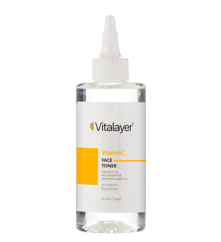 تونر ویتامین C ویتالیر مناسب انواع پوست حجم 200 میلی‌لیتر | Vitalayer Vitamin C Toner For All Skin Types 200ml