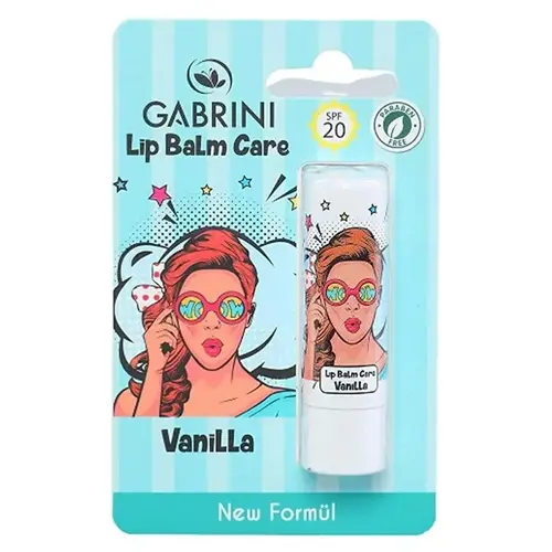 بالم لب وانیل گابرینی SPF20 وزن 5 گرم | GABRINI Vanilla Lip Balm SPF20 5g