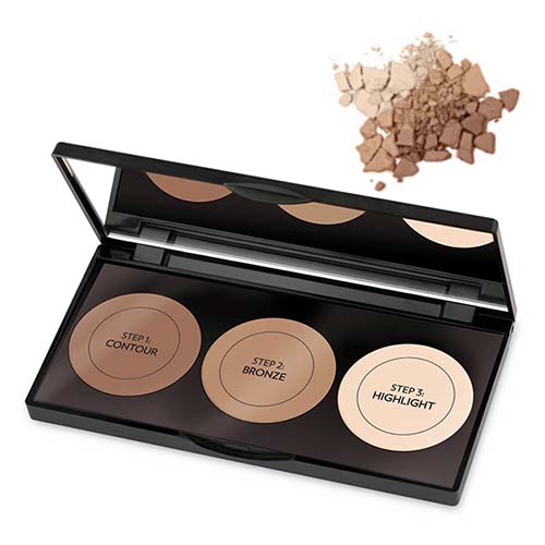 کیت پودری پالت کانتورینگ گلدن رز | Golden Rose Contour Powder Kit
