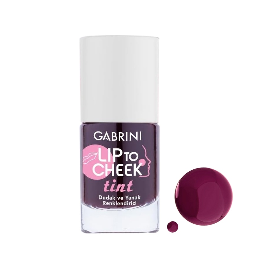 تینت لب و گونه گابرینی مدل چری رد | GABRINI Lip & Cheek Tint CHERRY RED