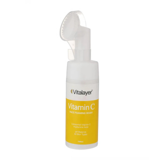 فوم شستشوی صورت ویتامین C ویتالیر حجم 150 میلی‌لیتر | Vitalayer Vitamin C Cleansing Foam 150ml