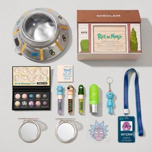 پک کامل کالکشن ریک اند مورتی شیگلم SHEGLAM x Rick and Morty Full Collection — 4