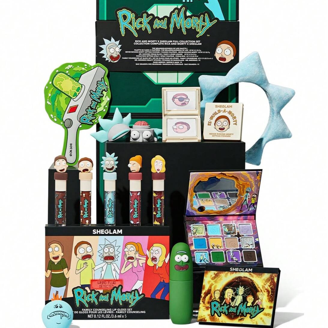 پک آرایشی کامل شیگلم Rick and Morty