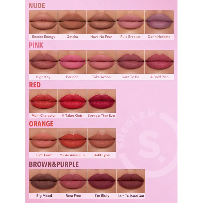 رژ لب جامد داینامیت شیگلم | Sheglam Dynamite Lipstick — 8