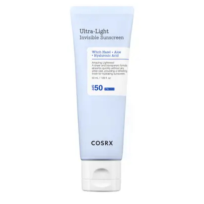 ضدآفتاب بی‌رنگ کوزارکس Ultra-Light SPF50  حجم ۵۰ میلی‌لیتر