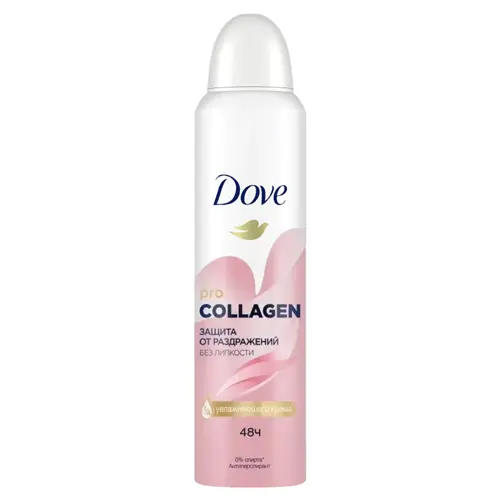 اسپری ضد تعریق زنانه pro collagen داو حجم 200 میل