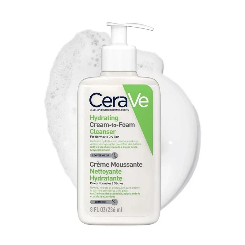 شوینده کرم فوم سراوی CeraVe پوست نرمال تا خشک