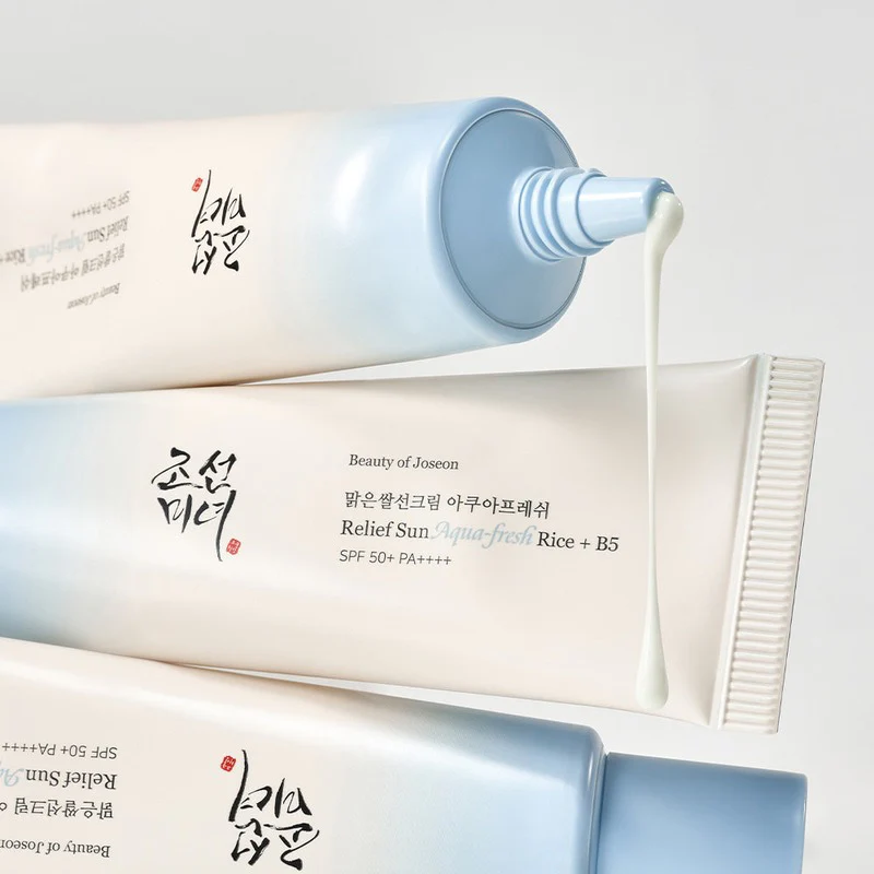 ضد آفتاب آبرسان بیوتی آف جوسان مدل Aqua Fresh Rice + B5 SPF50+ حجم 50 میل — 2