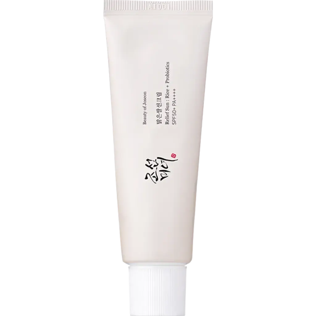 کرم ضد آفتاب بیوتی آف جوسان آبرسان و روشن کننده مدل Rice + Probiotics SPF50+ حجم 50 میل