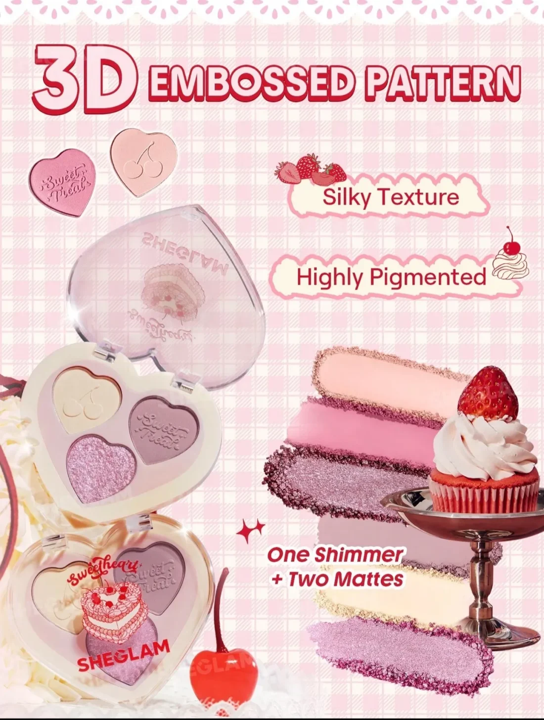 پک کامل آرایشی توت‌فرنگی شیگلم SHEGLAM — 5