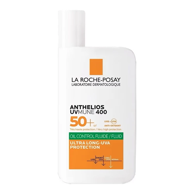 فلویید ضد آفتاب رنگی لاروش پوزای SPF 50 مدل Anthelios UVMune400  حجم 50 میلی‌لیتر