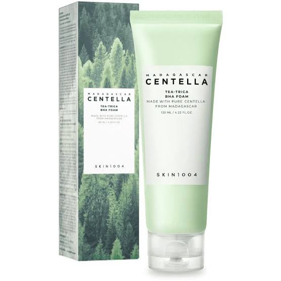فوم شستشوی لایه بردار تی تریکا سنتلا اسکین 1004 centella skin