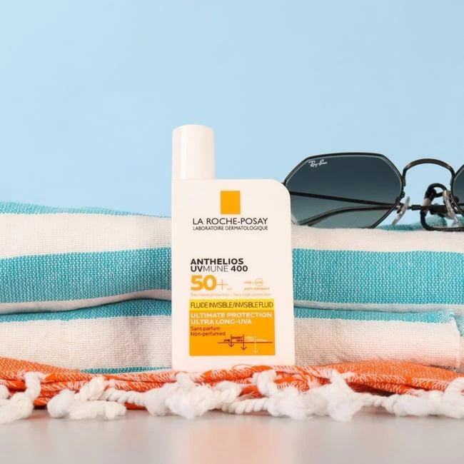 فلویید ضد آفتاب رنگی لاروش پوزای SPF 50 مدل Anthelios UVMune400  حجم 50 میلی‌لیتر — 3