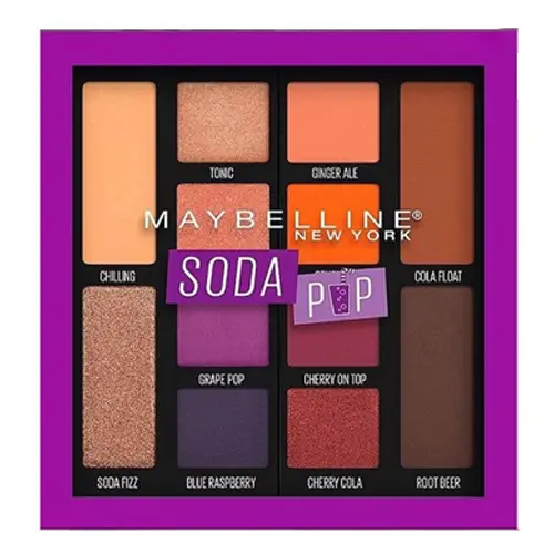 پالت سایه چشم میبلین مدل سودا پاپ | Maybelline Soda Pop Eyeshadow Palette