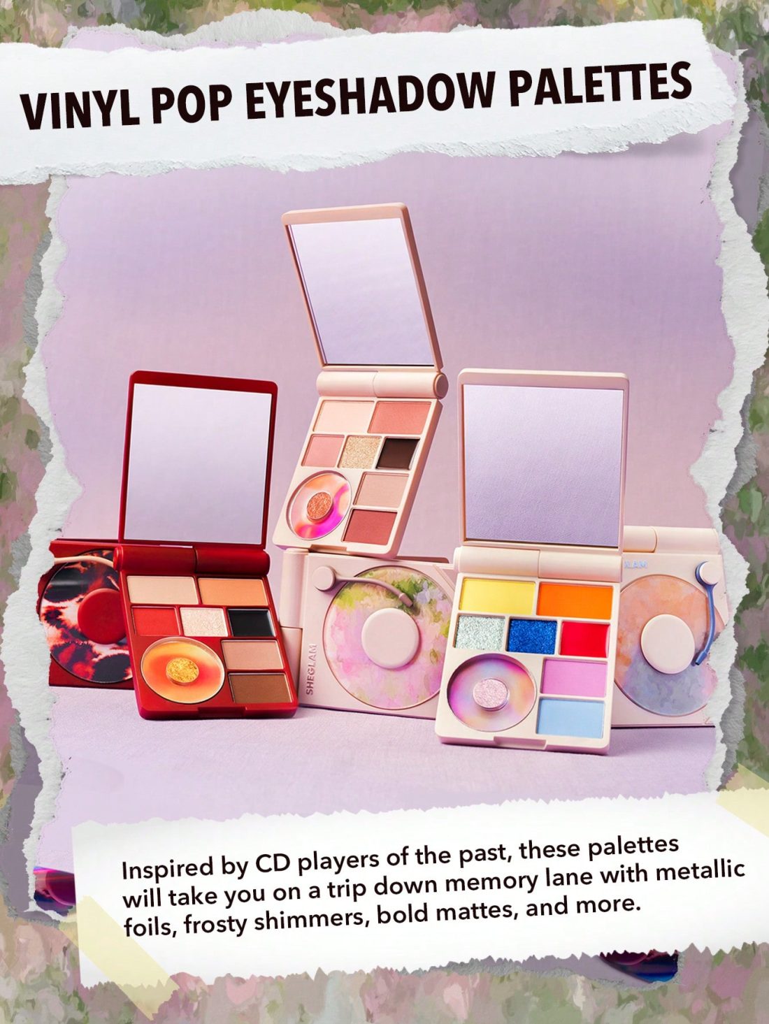 پالت سایه گرامافونی شیگلم مدل Vinyl Pop Color Palette — 2