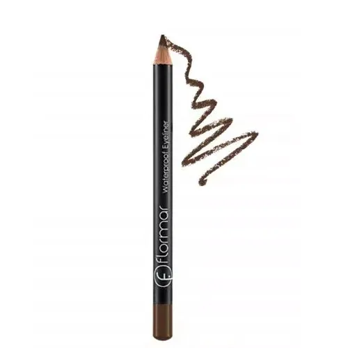مداد چشم قهوه‌ای فلورمار | Flormar Eyeliner Pencil Brown
