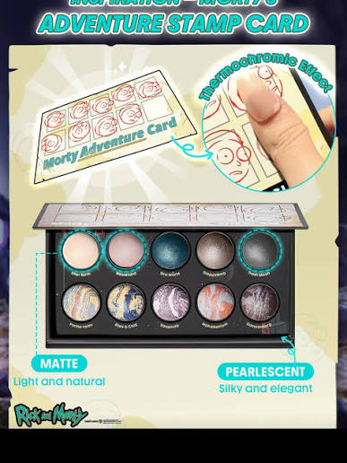 پک کامل کالکشن ریک اند مورتی شیگلم SHEGLAM x Rick and Morty Full Collection — 11