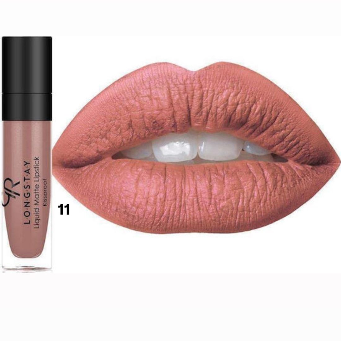 رژ لب مایع مات با دوام گلدن رز مدل لانگ استی | Golden Rose Longstay Liquid Matte Lipstick — 3