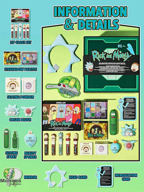 پک آرایشی کامل شیگلم Rick and Morty — 3