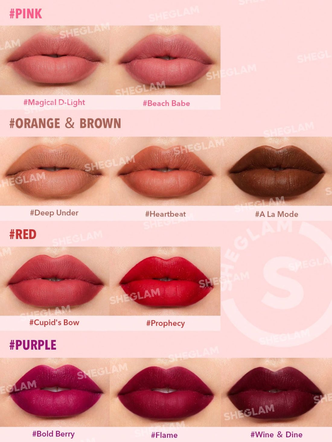 رژ لب جامد مخملی شیگلم | Sheglam Velvet — 3