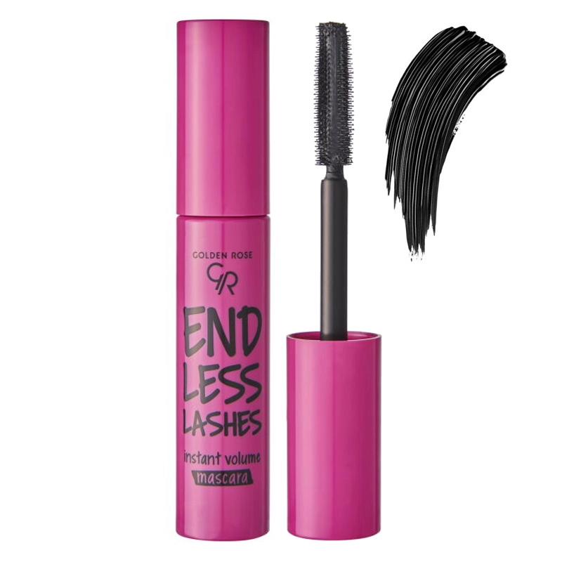 ریمل حجم‌دهنده و بلندکننده اندلس لشز گلدن رز | Golden Rose Endless Lashes Mascara