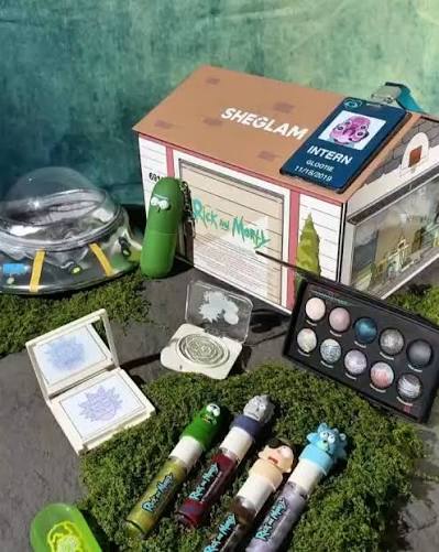 پک کامل کالکشن ریک اند مورتی شیگلم SHEGLAM x Rick and Morty Full Collection — 5