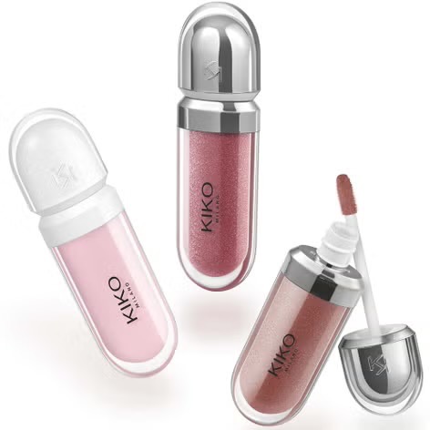 پک لیپ‌گلاس کیکو | KIKO Glossy Lip Set | براق‌کننده و لطافت‌بخش لب — 5