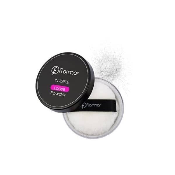 پودر بیک فلورمار مدل تثبیت‌کننده آرایش | Flormar Invisible Loose Setting Powder