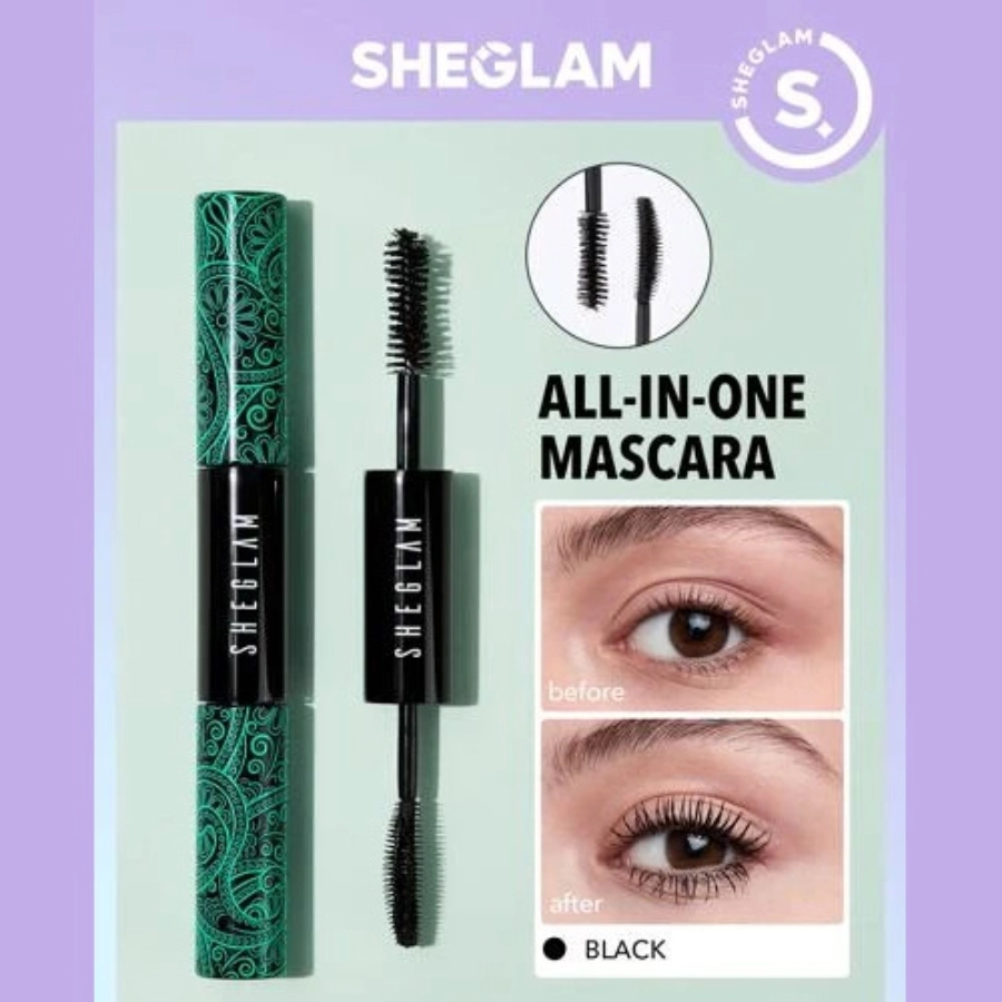 ریمل دو سر ضد آب شیگلم SHEGLAM — 3