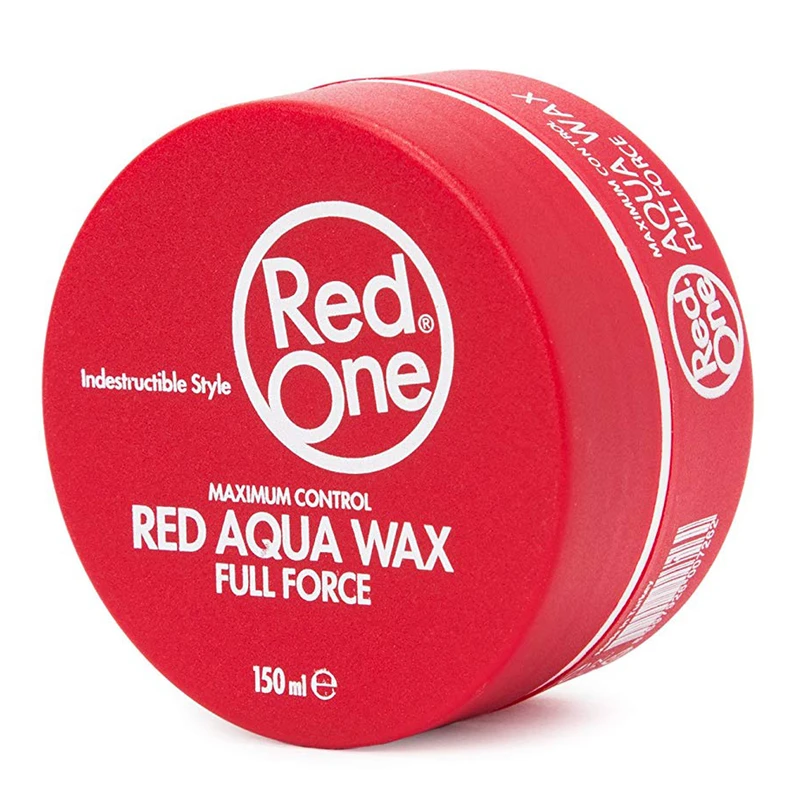 ژل واکس مو ردوان قرمز مدل Aqua Hair Gel Wax Full Force حجم 150 میل