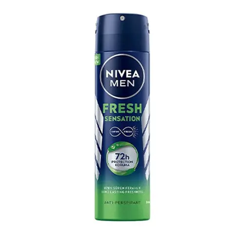 اسپری ضد تعریق مردانه نیوا مدل fresh sensation حجم 150 میل