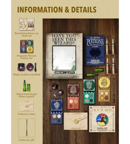 ست کلکسیون کامل آرایشی هری پاتر شیگلم SHEGLAM Harry Potter Collection — 2