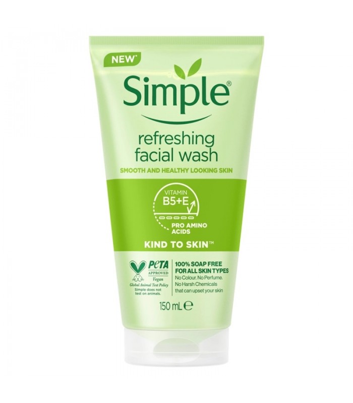 ژل شوینده صورت سیمپل مدل رفرشینگ | Simple Refreshing Facial Wash