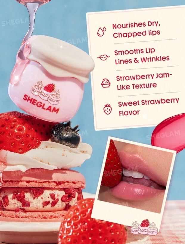 پک کامل آرایشی توت‌فرنگی شیگلم SHEGLAM — 8