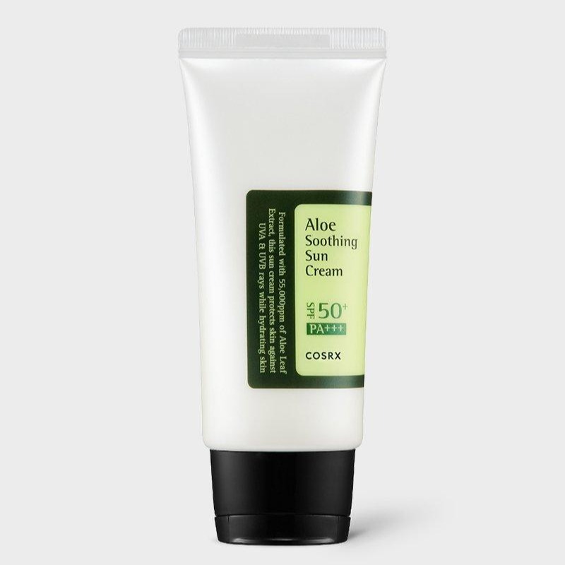 ضدآفتاب آلوئه‌ورا کوزارکس Aloe Soothing Sun Cream SPF50+ حجم ۵۰ میلی‌لیتر