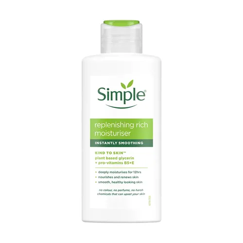 کرم آبرسان و مرطوب‌کننده سیمپل مدل ریچ | Simple Rich Moisturising Cream 125ml